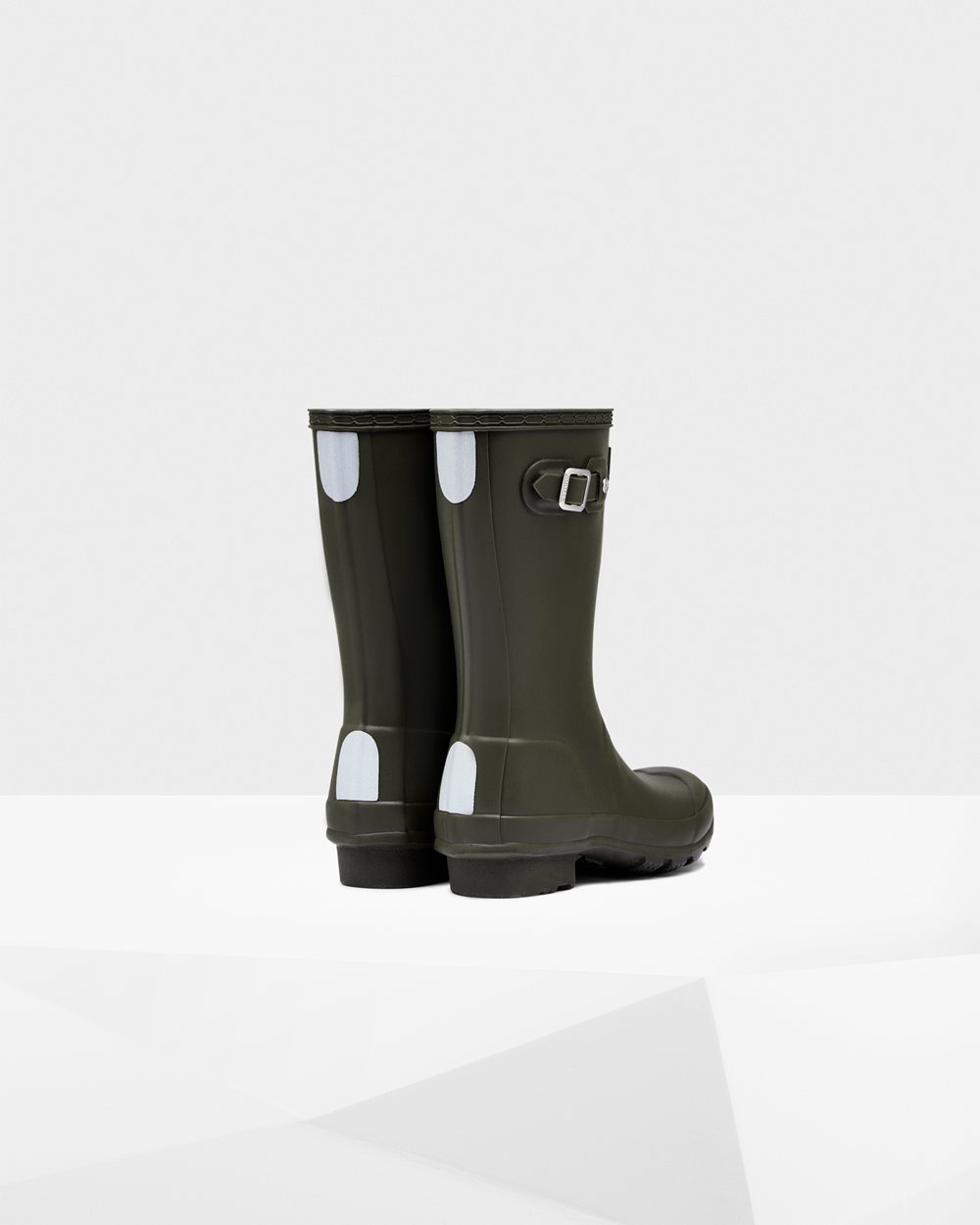 Kids Rain Boots - Hunter Original Big (72IZYOQWK) - Dark Olive